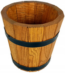 Donica dąb 25xH25 k. dąb