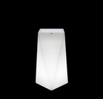 Donica Nevis 75 cm podświetlana barwa zimna na zewnątrz