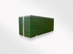 Donice ogrodowe rattanowe 150x39x50 Zielony