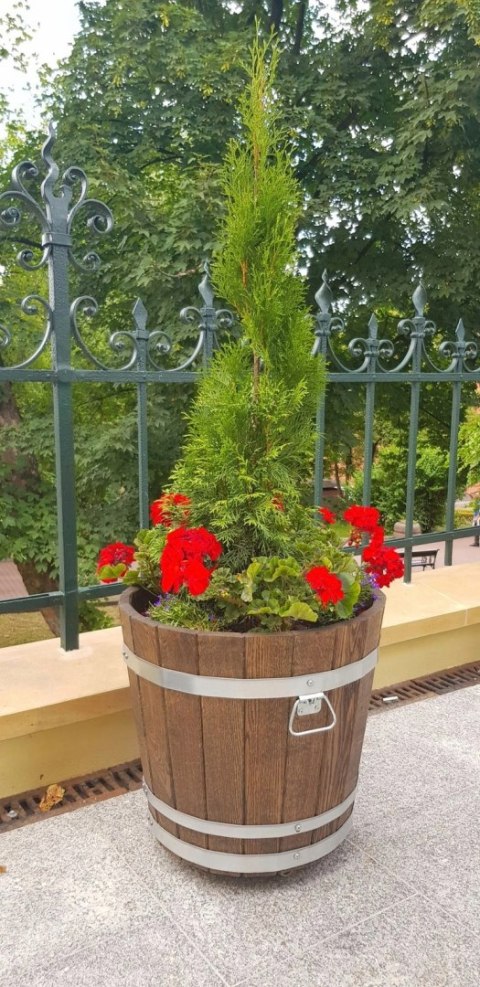 Donica dąb 27xH30 k. dąb