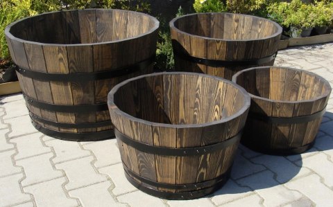 Donica sosna 42xH26 k. palisander