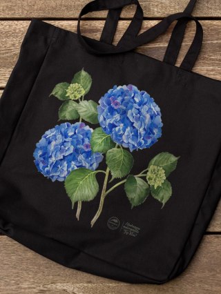 Hortensja 'Jip Blue' - torba bawełniana
