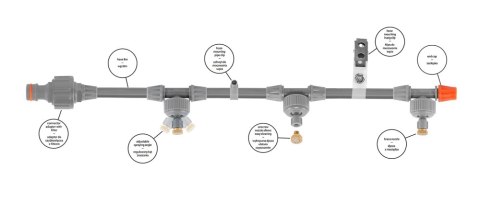 Ogrodowa mgiełka wodna 10m WHITE LINE