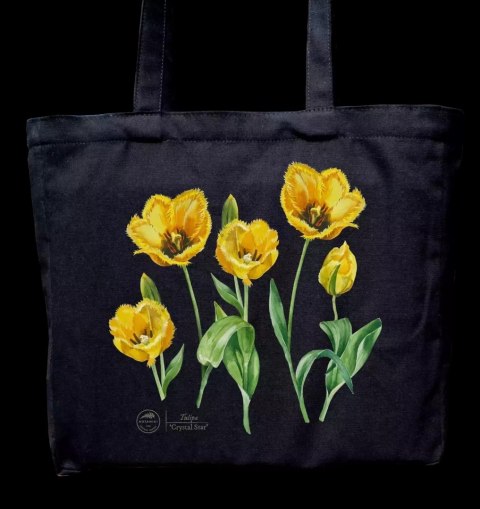 Tulipan 'Crystal Star' - torba bawełniana