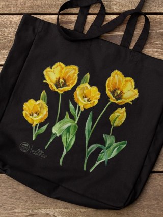 Tulipan 'Crystal Star' - torba bawełniana