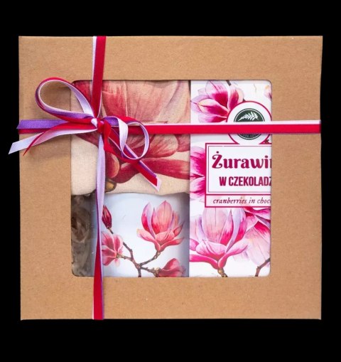 Zestaw prezentowy ze słodyczami - Magnolia pośrednia