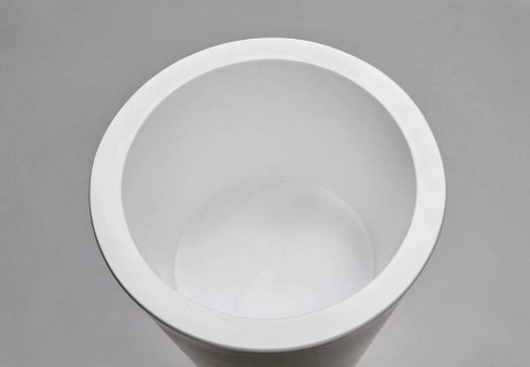 Donica Della 75 cm biała