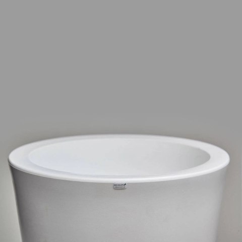 Donica Della 75 cm biała