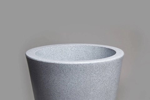 Donica Della 75 cm jasny marmurek