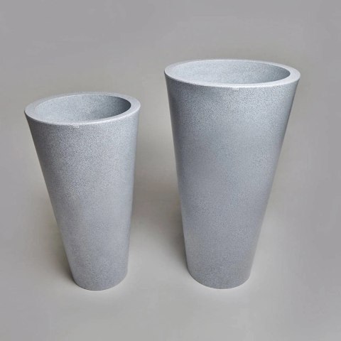 Donica Della 75 cm jasny marmurek