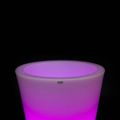 Donica Della 75 cm podświetlana LED RGB + pilot do wnętrz