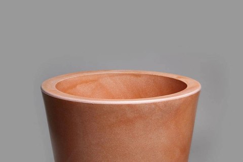 Donica Della 75 cm terakota