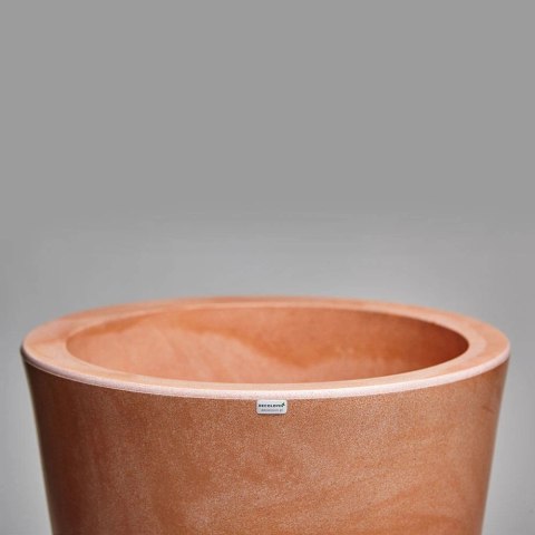 Donica Della 75 cm terakota