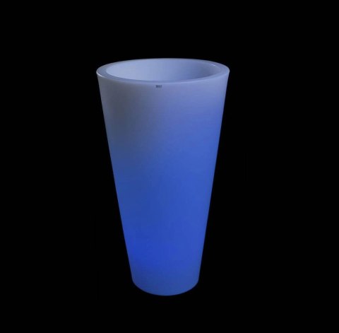 Donica Della 90 cm podświetlana LED RGB + pilot na zewnątrz