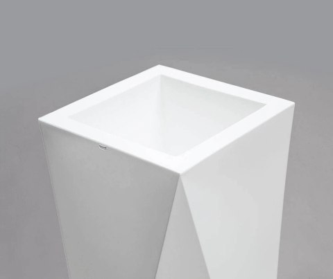 Donica Nevis 75 cm biała