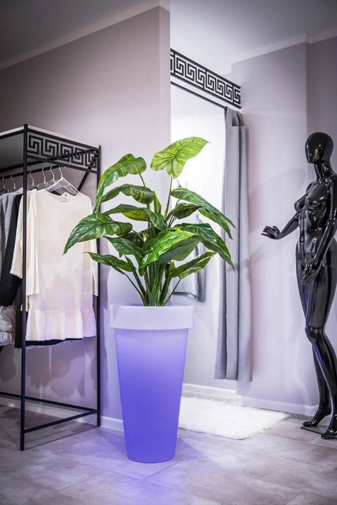 Donica Pons 75 cm podświetlana LED RGB + pilot do wnętrz