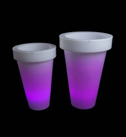 Donica Pons 75 cm podświetlana LED RGB + pilot do wnętrz