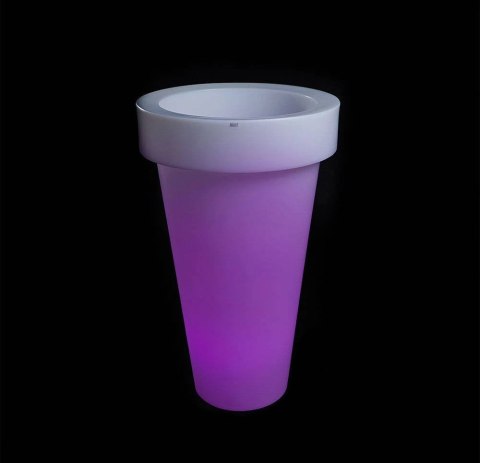 Donica Pons 90 cm podświetlana LED RGB + pilot do wnętrz