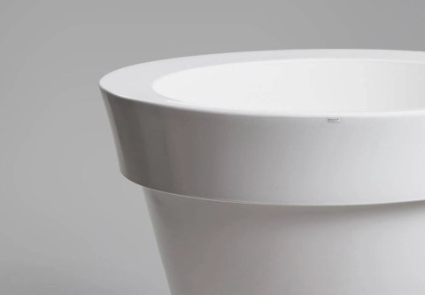 Donica Grande 75 cm biała