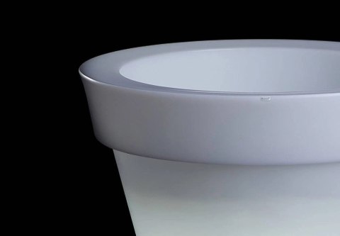 Donica Grande 75 cm podświetlana barwa zimna na zewnątrz