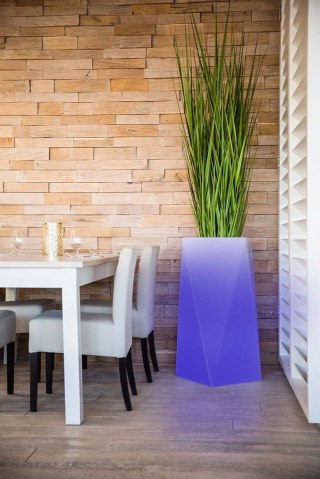 Donica Nevis 90 cm podświetlana LED RGB + pilot do wnętrz