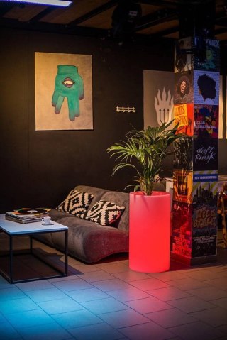 Donica Tilla 75 cm podświetlana LED RGB + pilot do wnętrz